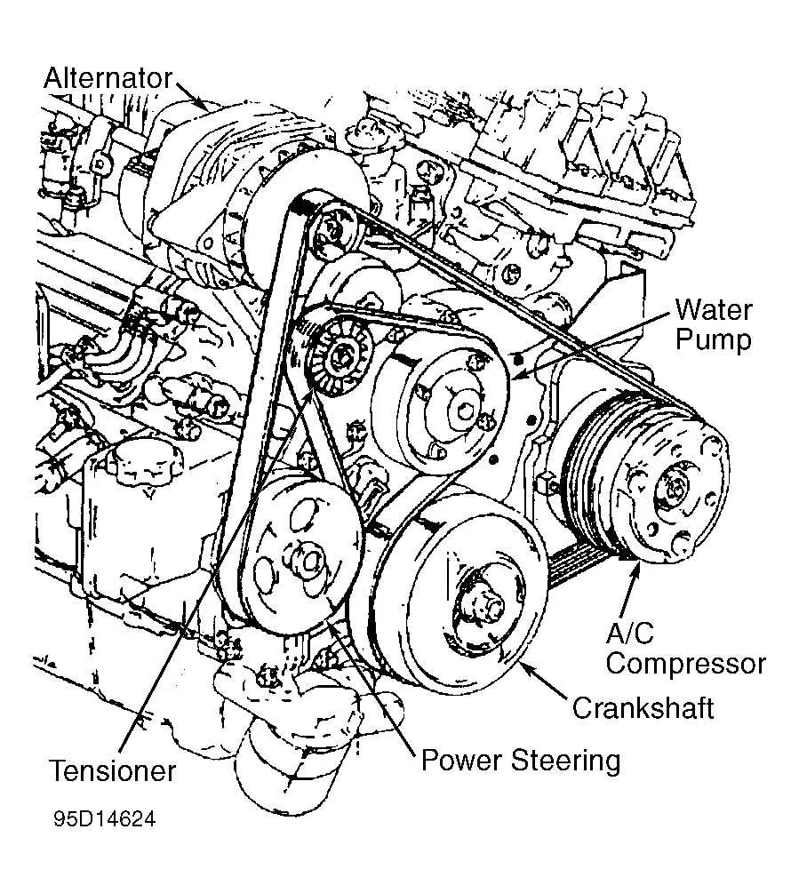 05 buick lacrosse belt diagram