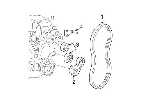 07 pontiac grand prix belt diagram