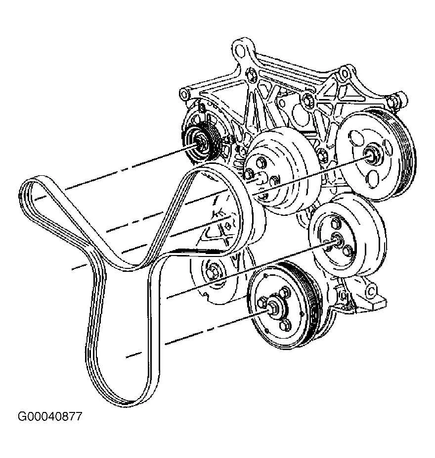 07 chevy tahoe belt diagram