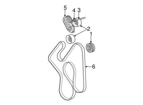 2003 dodge ram 1500 serpentine belt diagram