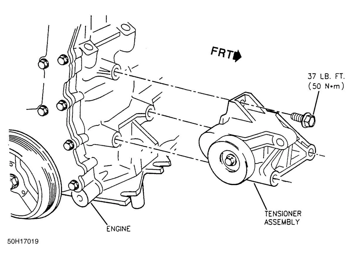 2004 grand prix belt diagram