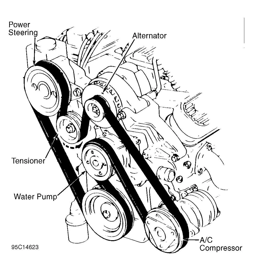 2005 buick lacrosse belt diagram