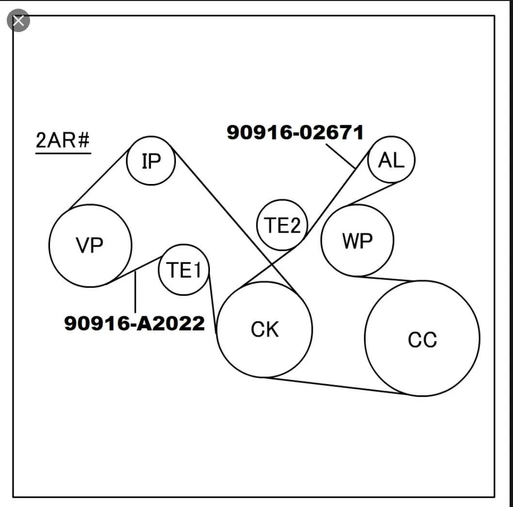 2005 camry serpentine belt diagram 2005 camry serpentine belt diagram