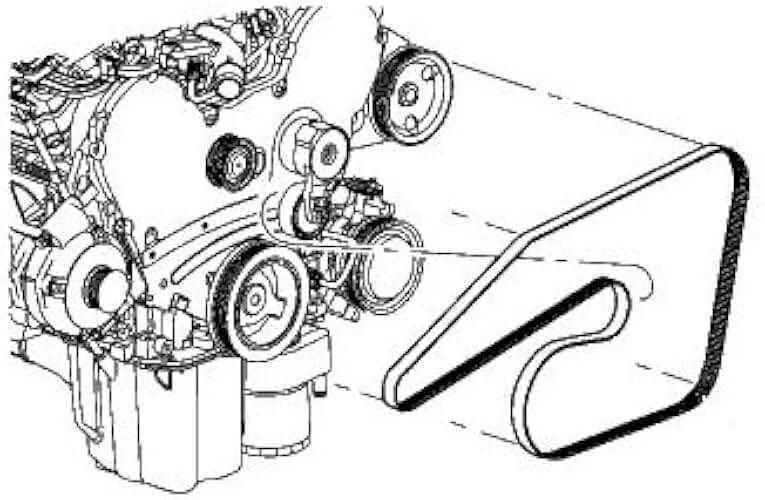2006 chrysler 300c belt diagram