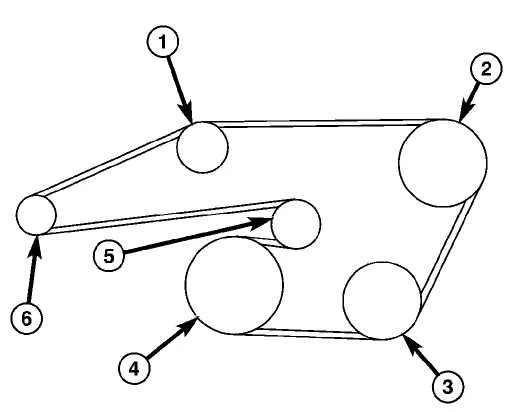 2006 chrysler 300c 5.7 belt diagram