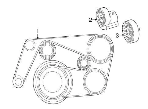 2006 mercedes c230 belt diagram