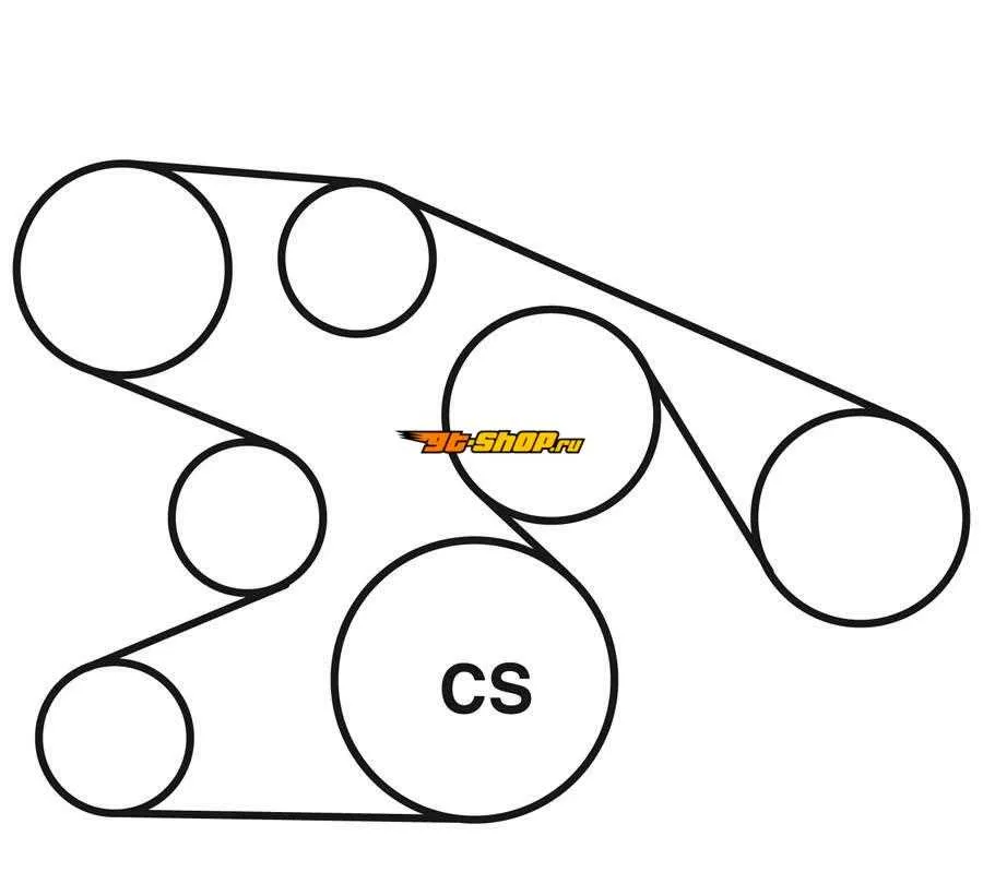 2006 mustang gt belt diagram