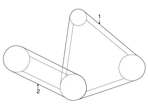 2006 toyota avalon serpentine belt diagram