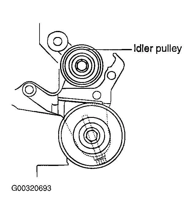 2007 kia sedona belt diagram