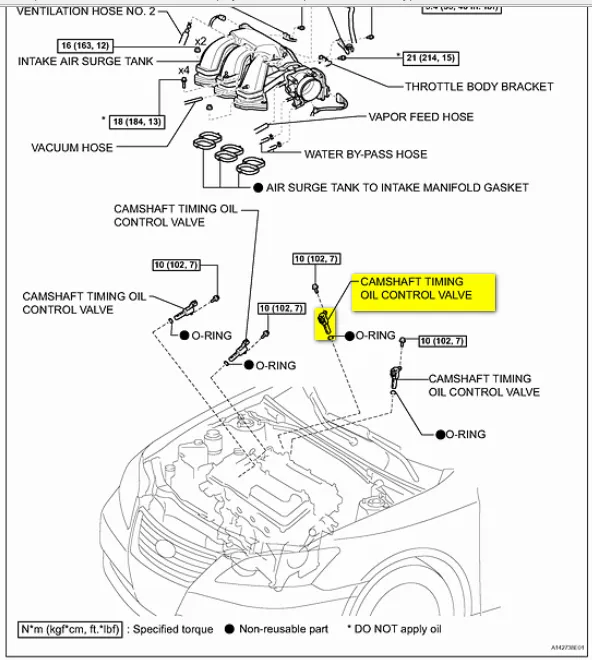 2007 lexus es 350 belt diagram