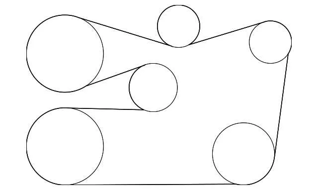 2007 lexus es350 belt diagram