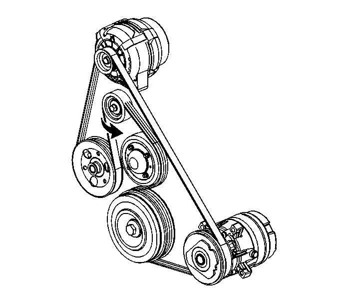 2007 buick lacrosse serpentine belt diagram