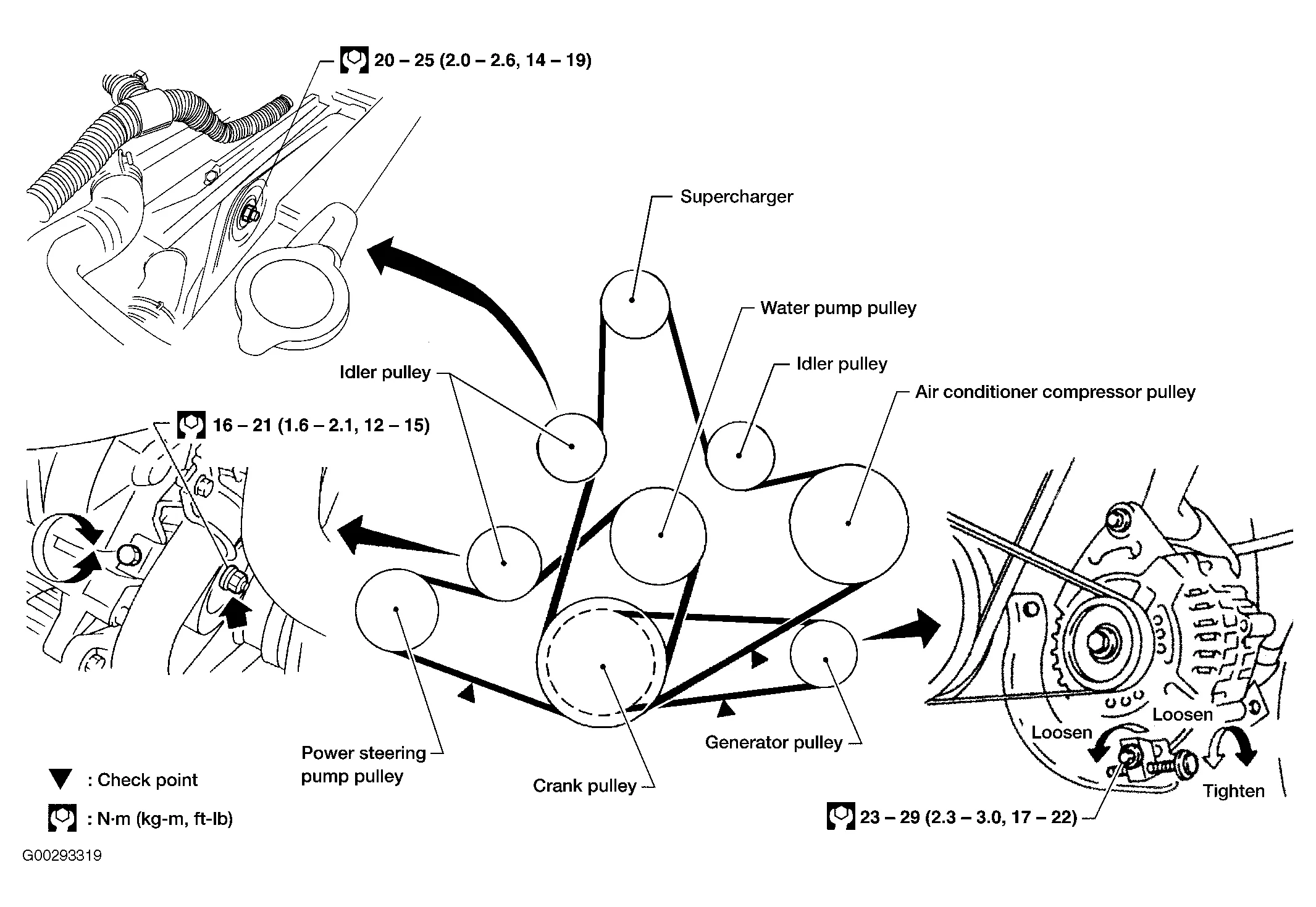2007 nissan frontier serpentine belt diagram