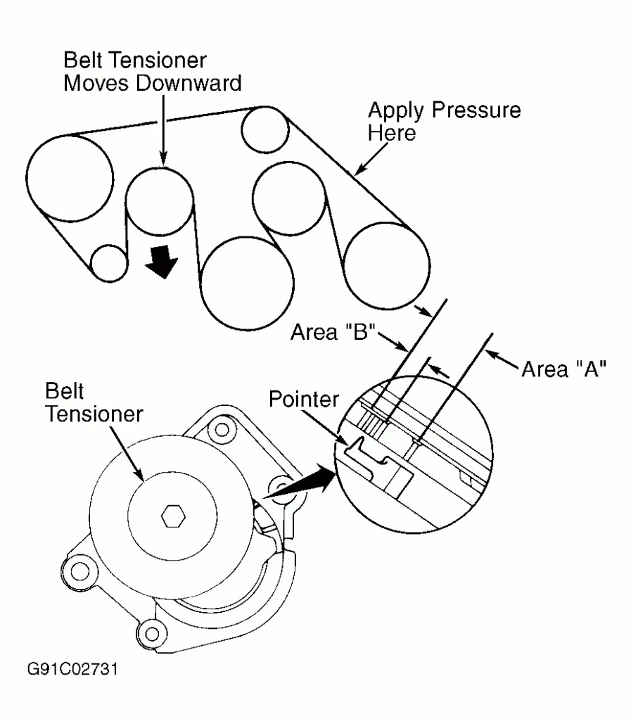 2008 lexus rx 350 belt diagram
