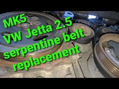 2008 vw jetta 2.5 serpentine belt diagram