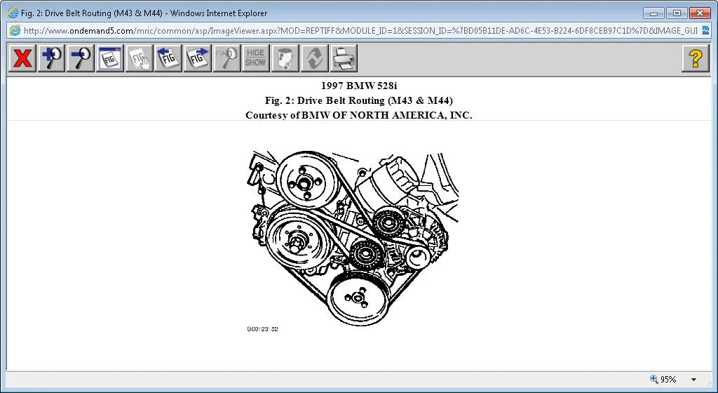 2008 bmw 535i serpentine belt diagram
