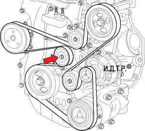 2008 hyundai santa fe 3.3 belt diagram