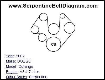 2008 jeep liberty serpentine belt diagram