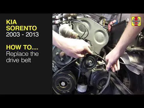 2008 kia sedona serpentine belt diagram