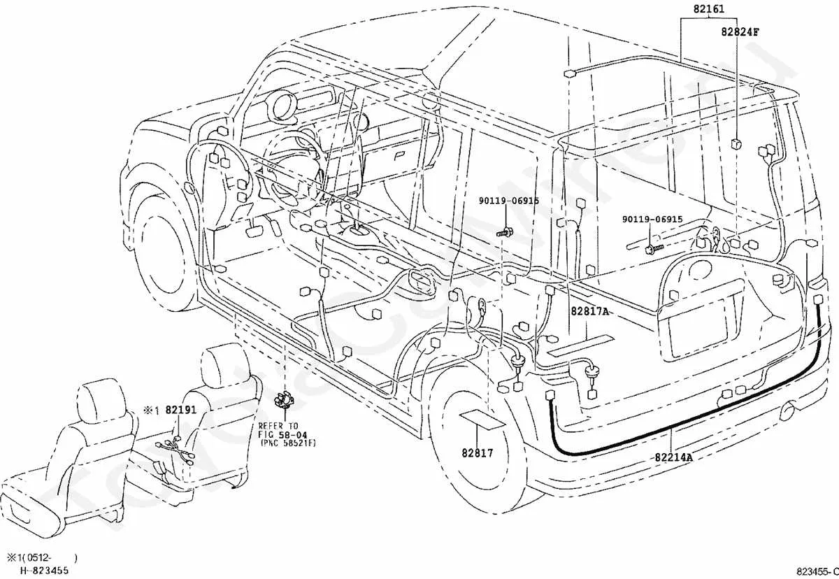 2008 scion xb belt diagram