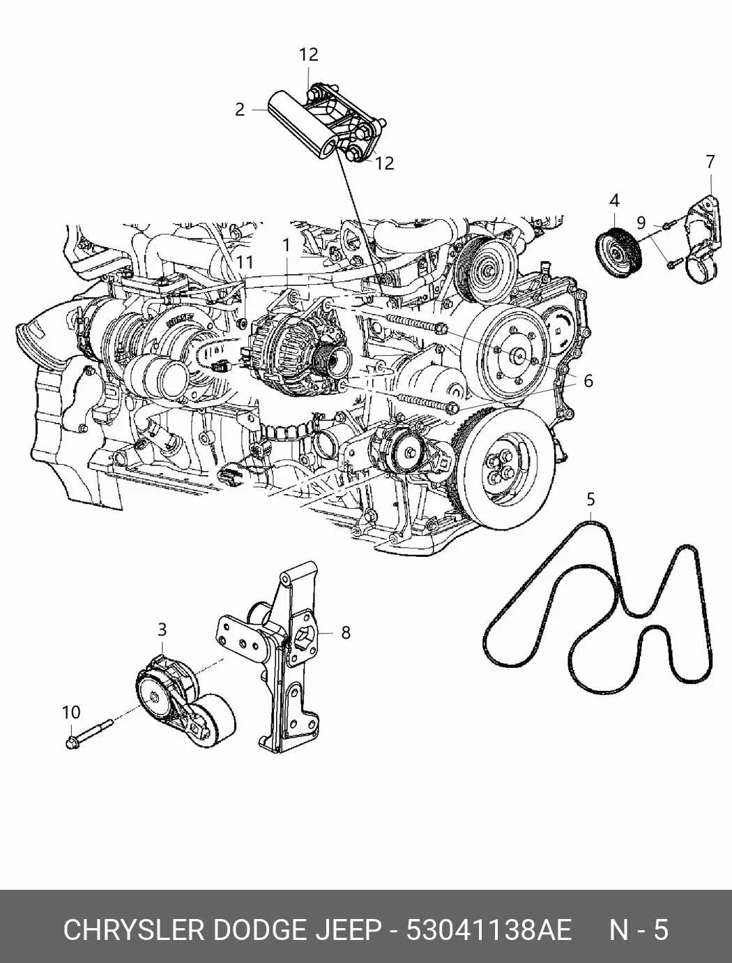 2009 dodge ram 1500 belt diagram
