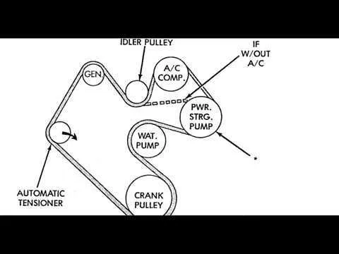 2009 dodge ram serpentine belt diagram
