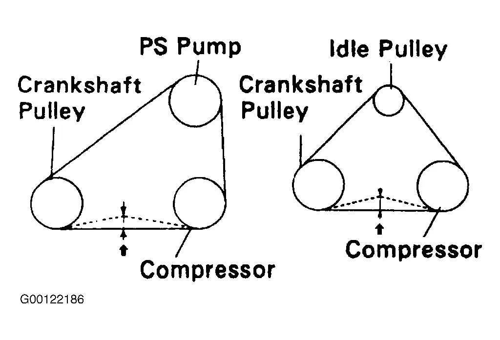 2009 corolla belt diagram