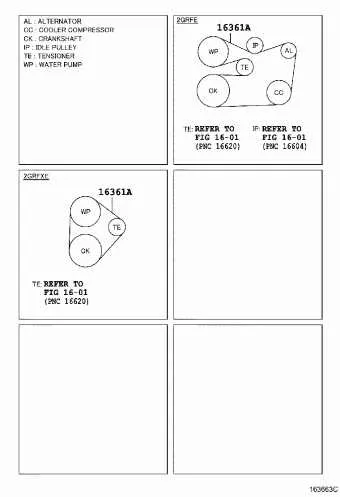 2009 lexus rx 350 serpentine belt diagram