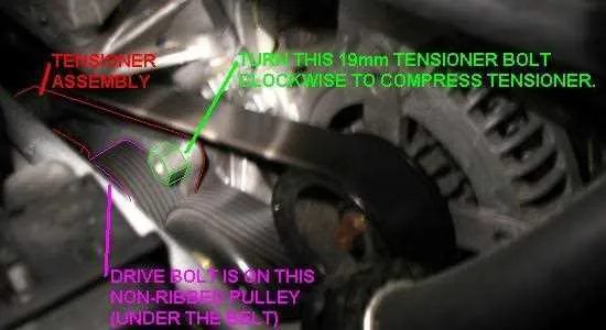 2009 scion tc serpentine belt diagram