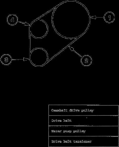 2010 ford escape serpentine belt diagram