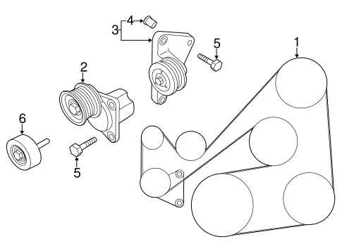 2010 mazda 6 belt diagram
