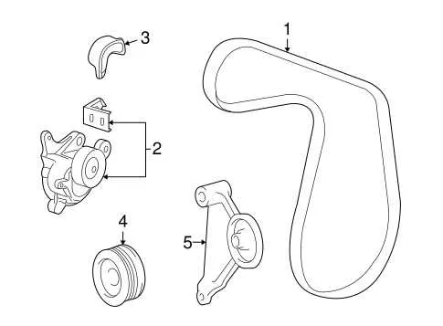 2010 Toyota Camry Serpentine Belt Routing Guide