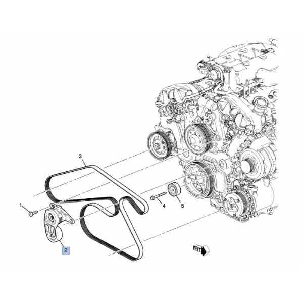 2010 camaro 3.6 belt diagram