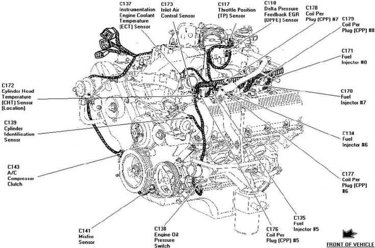 2010 f150 4.6 belt diagram