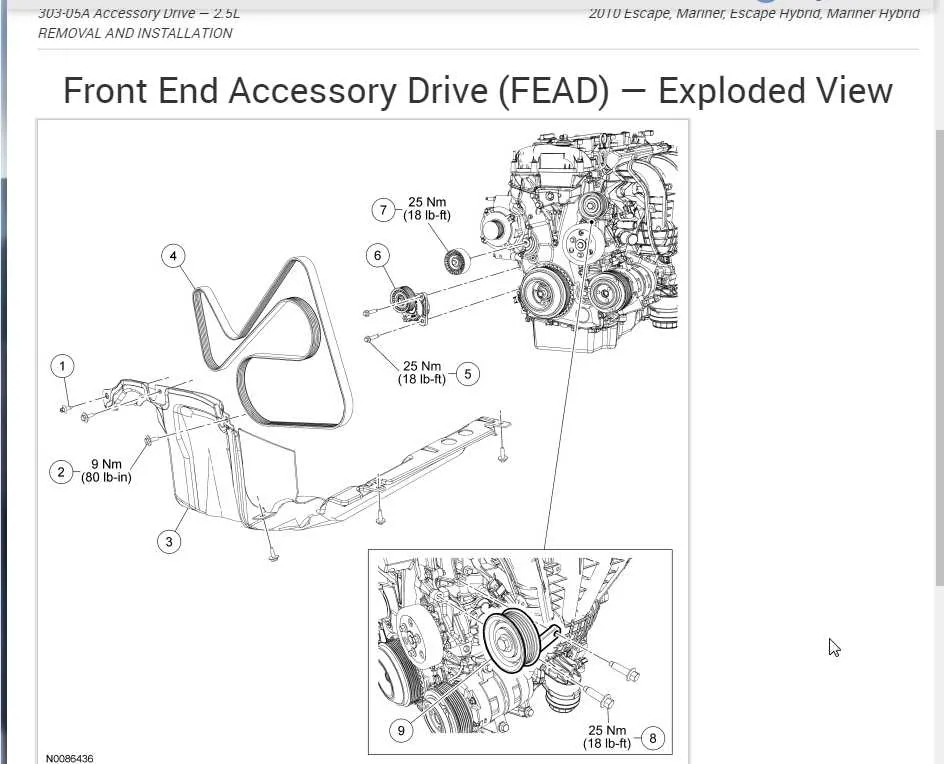 2010 ford fusion belt diagram 2010 ford fusion belt diagram