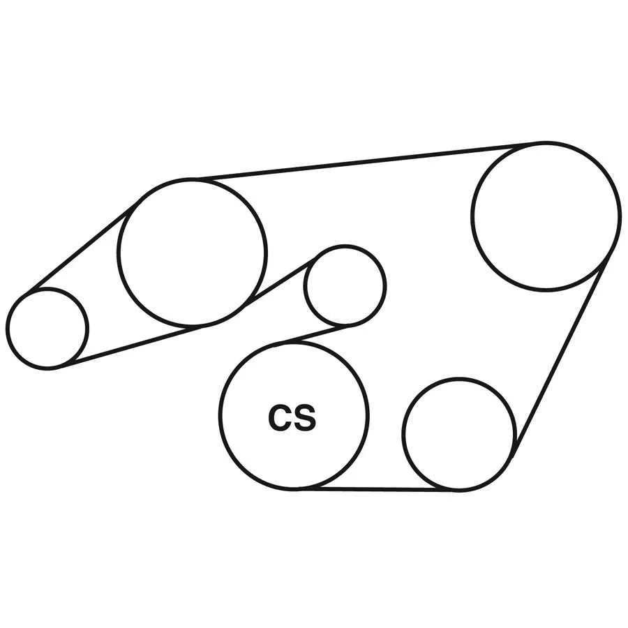 2010 mazda 3 serpentine belt diagram