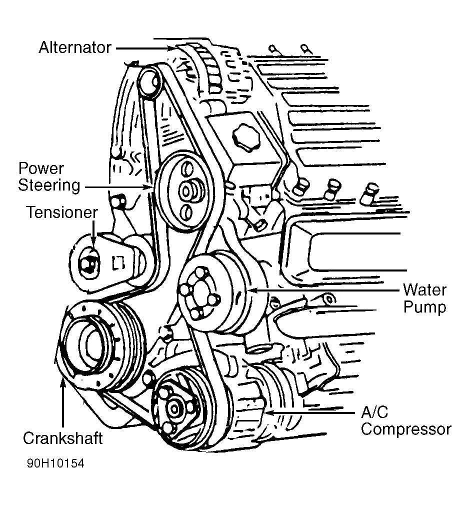 2011 buick regal 2.4 belt diagram