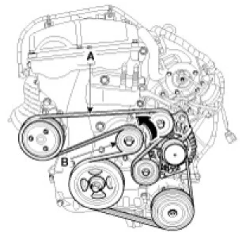2011 kia forte belt diagram