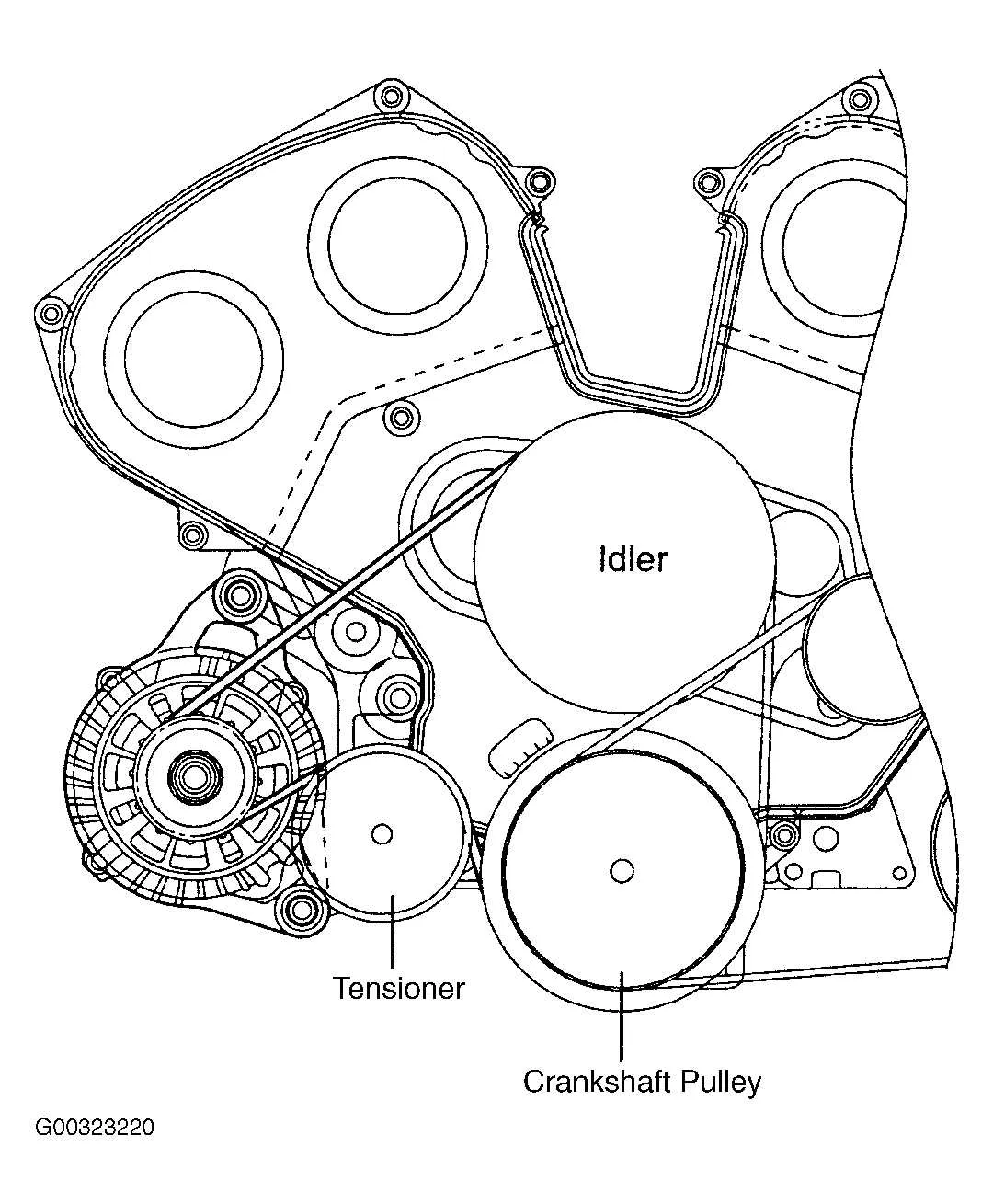 2011 kia sorento belt diagram