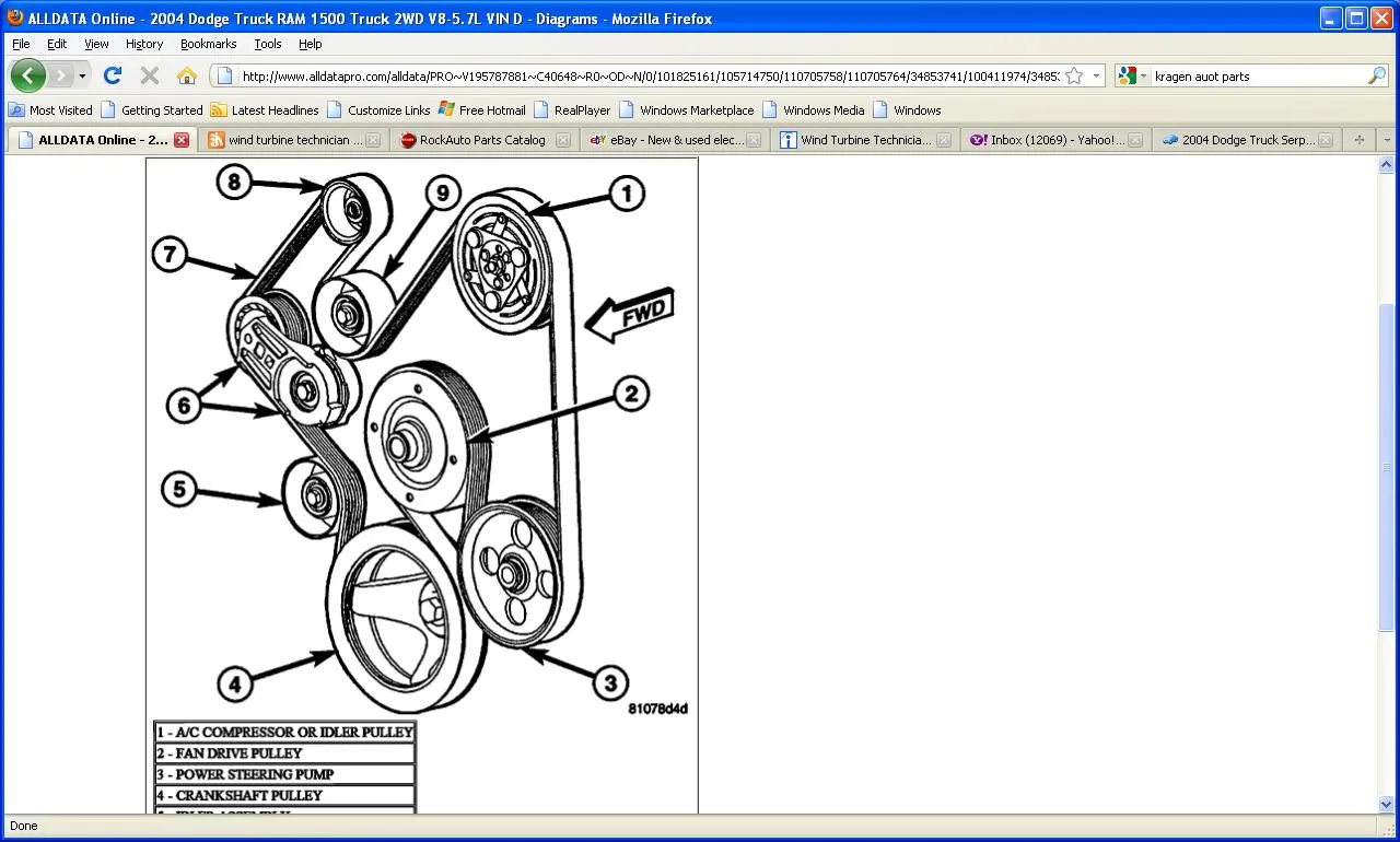 2011 ram 1500 4.7 belt diagram 2011 ram 1500 4.7 belt diagram