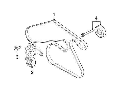 2011 chevy traverse serpentine belt diagram