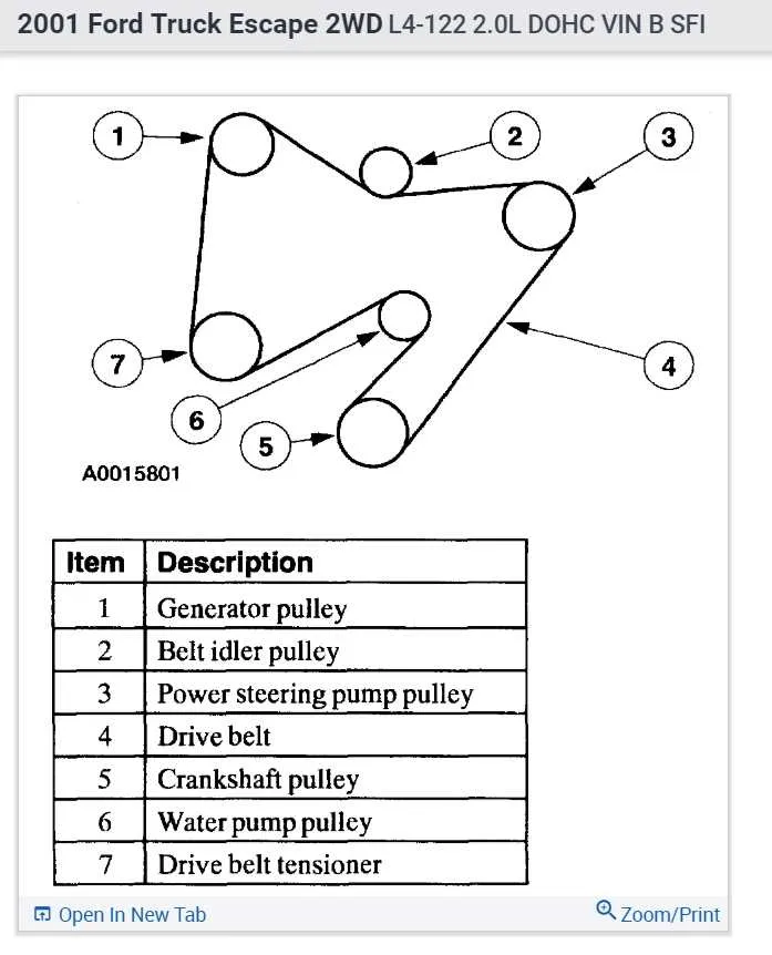 2011 ford escape belt diagram 2011 ford escape belt diagram