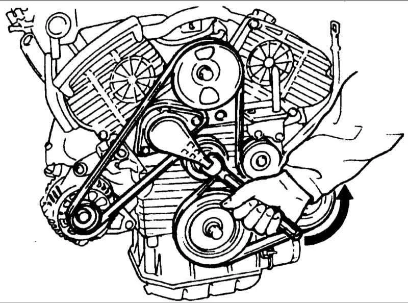 2011 hyundai tucson serpentine belt diagram