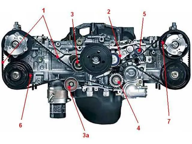 2011 subaru forester serpentine belt diagram