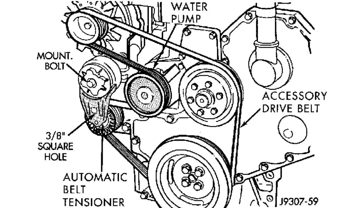 2012 6.7 cummins belt diagram