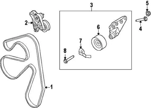 2012 ford explorer serpentine belt diagram