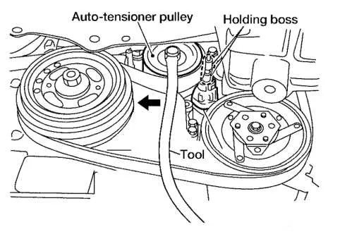 2012 nissan altima serpentine belt diagram