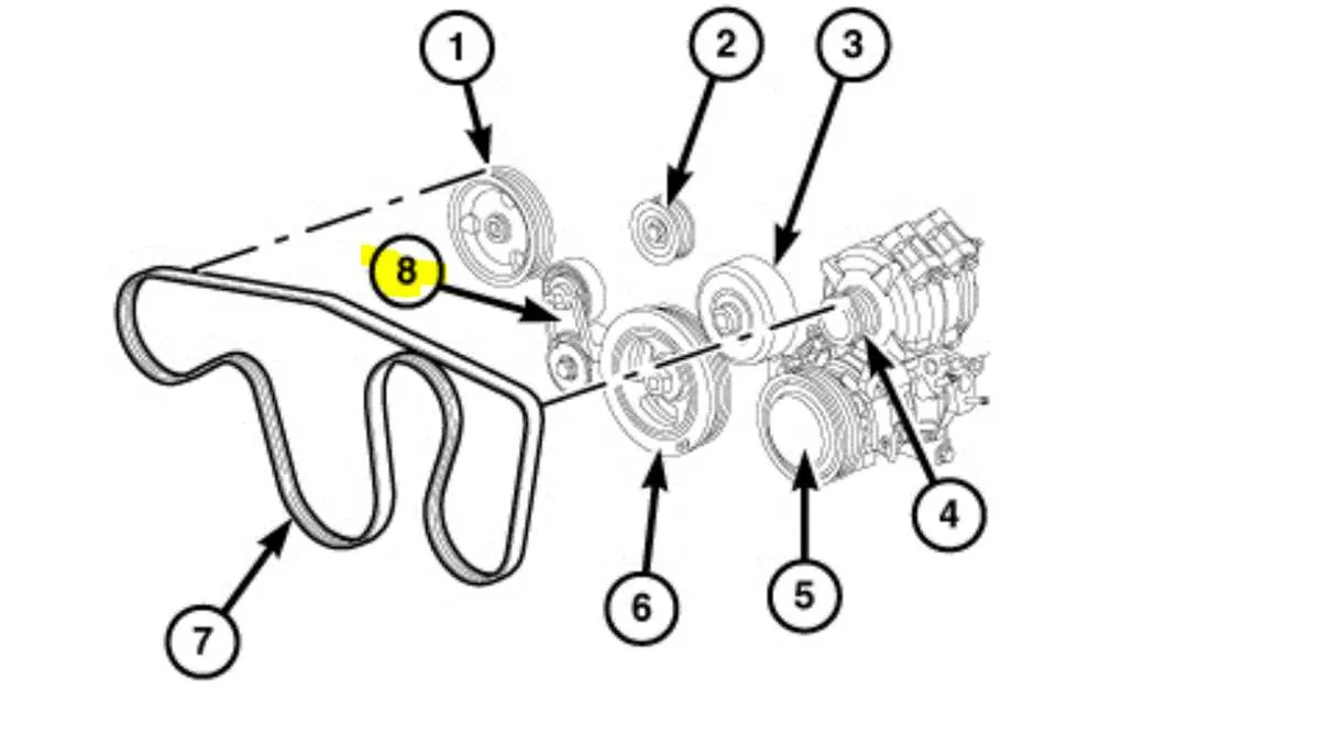 2 4 L 2012 Chrysler 200 2 4 Belt Diagram