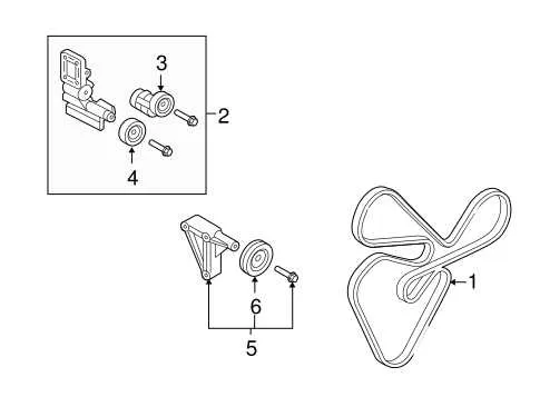 2012 kia forte belt diagram 2012 kia forte belt diagram