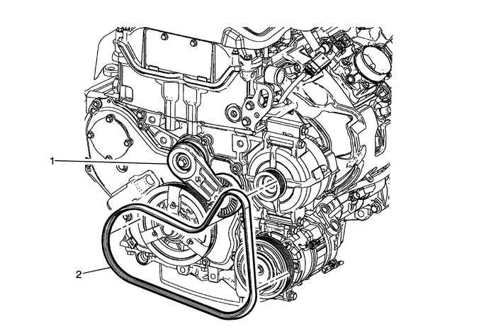2013 chevy malibu 2.4 serpentine belt diagram